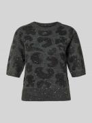 Vero Moda Shaped Fit Strickpullover mit Woll-Anteil Modell 'ZUZU 2/4 O...