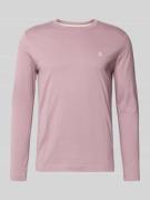 Marc O'Polo Shaped Fit Langarmshirt aus reiner Baumwolle in Altrosa, G...