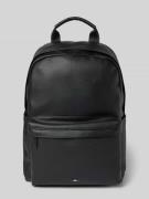 bugatti Rucksack mit Label-Detail Modell 'RICO' in BLACK, Größe 1