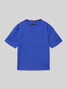 Tommy Hilfiger Teens Regular Fit T-Shirt aus reiner Baumwolle in Royal...