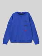 Tommy Hilfiger Teens Regular Fit Sweatshirt aus Baumwoll-Mix in Royal,...