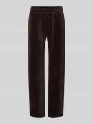 MCNEAL Sweatpants mit elastischem Bund in Schoko, Größe L