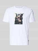 BOSS Orange Slim Fit T-Shirt aus reiner Baumwolle Modell 'TE_DOBERMANN...
