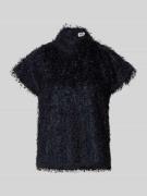 Drykorn Blusenshirt mit Stehkragen Modell 'ALARIA' in Marine, Größe 34