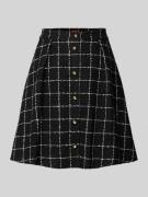 HUGO Ausgestellter Mini-Rock mit Viskose-Anteil Modell 'RIKLA-1' in Bl...