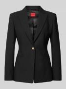 HUGO Regular Fit Kurzblazer mit Viskose-Anteil Modell 'ABIRE' in Black...