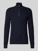 Polo Ralph Lauren Strickpullover mit Label-Stitching in Marine Melange...