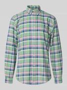 Polo Ralph Lauren Freizeithemd mit Label-Stitching in Gruen, Größe L
