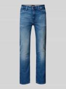 BOSS Orange Slim Fit Jeans aus Baumwoll-Mix Modell 'DELAWARE BO' in He...