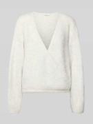 American Vintage Strickpullover mit V-Ausschnitt Modell 'NUNY' in Hell...