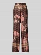 Neo Noir Stoffhose mit elastischem Bund Modell 'Lunet' in Black, Größe...