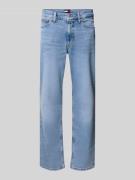 Tommy Jeans Straight Fit Jeans aus Baumwoll-Mix in Hellblau, Größe 29/...