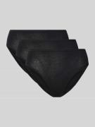 Schiesser Slip im 3er-Pack in Black, Größe 36