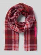 Codello Schal mit Ausfransungen in Rot, Größe 1