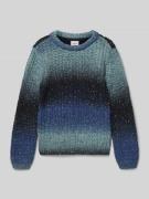 s.Oliver RED LABEL Regular Fit Strickpullover mit Rundhalsausschnitt i...