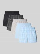 Jack & Jones Boxershorts mit elastischem Bund im 5er-Pack Modell 'MILA...
