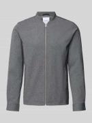 Lindbergh Jacke mit Reißverschluss in Hellgrau, Größe L