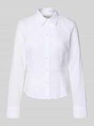 Tom Tailor Denim Schmale Hemdbluse aus reiner Baumwolle in Weiss, Größ...