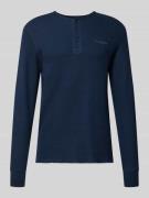 Tommy Jeans Regular Fit Langarmshirt aus reiner Baumwolle in Marine, G...