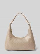 CK Calvin Klein Shoulder Bag mit Allover-Logo-Print in Beige, Größe 1