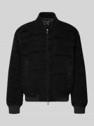 ARMANI EXCHANGE Bomberjacke mit Reißverschluss in Black, Größe L