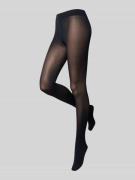 Falke Strumpfhose mit transparentem Design Modell 'SEIDENGLATT'- 40 DE...