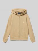 Polo Ralph Lauren Teens Sweatjacke mit Reißverschluss in Khaki, Größe ...