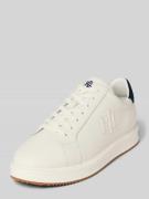 Lauren Ralph Lauren Sneaker aus Leder-Textil-Mix Modell 'AINSLEY' in W...