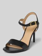 Lauren Ralph Lauren Sandalette aus Leder mit Pfennigabsatz Modell 'GWE...