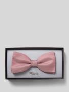 Blick Fliege aus Seide in Altrosa, Größe 1