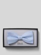 Blick Fliege aus Seide in Bleu, Größe 1