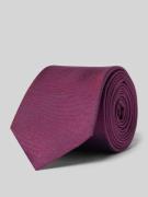 Blick Krawatte aus reiner Seide in Fuchsia, Größe 1