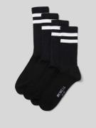 MCNEAL Socken mit Label-Detail im 4er-Pack in Black, Größe 39/42