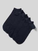 BOSS Sneakersocken mit Label-Schriftzug im 5er-Pack Modell 'Uni Color'...