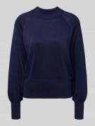 B.Young Strickpullover aus Viskose-Mix Modell 'MOBBE' in Dunkelblau, G...