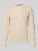Jack & Jones Premium Strickpullover mit Strukturmuster Modell 'SEAN' i...