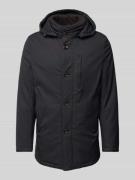 GimoS Parka mit Kapuze in Marine, Größe 56