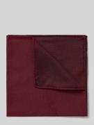 Blick Einstecktuch aus reiner Seide in Bordeaux, Größe 1