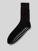 Falke Socken aus Baumwoll-Woll-Mix in Black, Größe 43-46