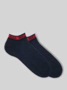 HUGO Sneaker-Socken aus Baumwoll-Mix im 2er-Pack in Marine, Größe 39-4...
