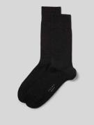 Falke Socken im 2er-Pack in Anthrazit Melange, Größe 39-42