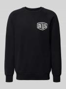 DEUS EX MACHINA Sweatshirt mit Logo und Rundhalsausschnitt in Black, G...