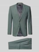 BOSS Slim Fit Anzug aus Schurwoll-Mix Modell 'H-HUGE-2Pcs-253' in Dunk...