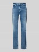 BOSS Regular Fit Jeans aus Baumwoll-Mix Modell 'RE.MAINE' in Hellblau,...