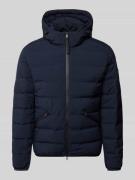 Marc O'Polo Regular Fit Daunenjacke mit Kapuze in Marine, Größe L