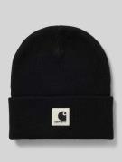 Carhartt Work In Progress Beanie mit Label-Detail Modell 'Ashley' in B...