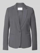 Jake*s Collection Blazer mit Reverskragen in Dunkelgrau, Größe 34