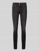 Tommy Jeans Skinny Fit Jeans aus Baumwoll-Mix Modell 'SOPHIE' in Black...