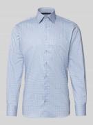 ETERNA Regular fit Business Hemd aus Baumwolle mit Kentkragen in Bleu,...