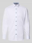 ETERNA Regular Fit Business Hemd aus Baumwolle mit Kentkragen in Weiss...